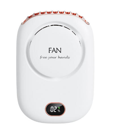 Hand dryer with digital display on a white background